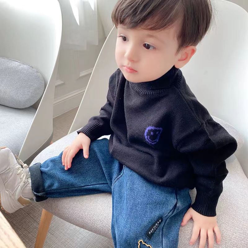 Áo Sweater Chui Đầu Phong Cách Hàn Quốc 2022 Mới Cho Bé Trai