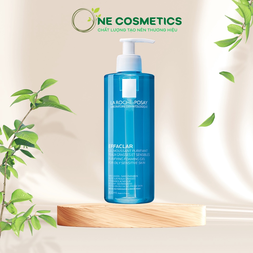 Sữa Rửa Mặt Tạo Bọt La Roche-Posay Effaclar Cho Da Dầu Nhạy Cảm 400ml