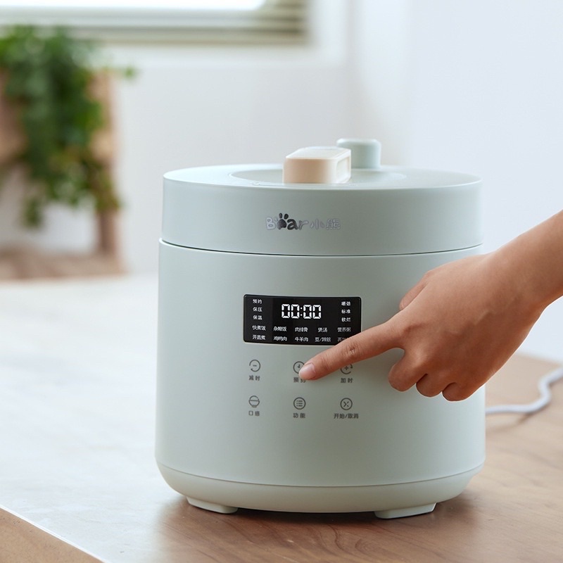 SẴN Nồi áp suất/ Nồi cơm bear 2,5L có hướng dẫn sử dụng tiếng Việt