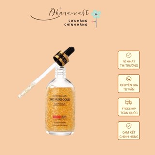 Serum Tinh Chất Vàng 24k Pure Gold Ampoule Thera Lady 100ml kèm thanh lăn - Xuất xứ Úc