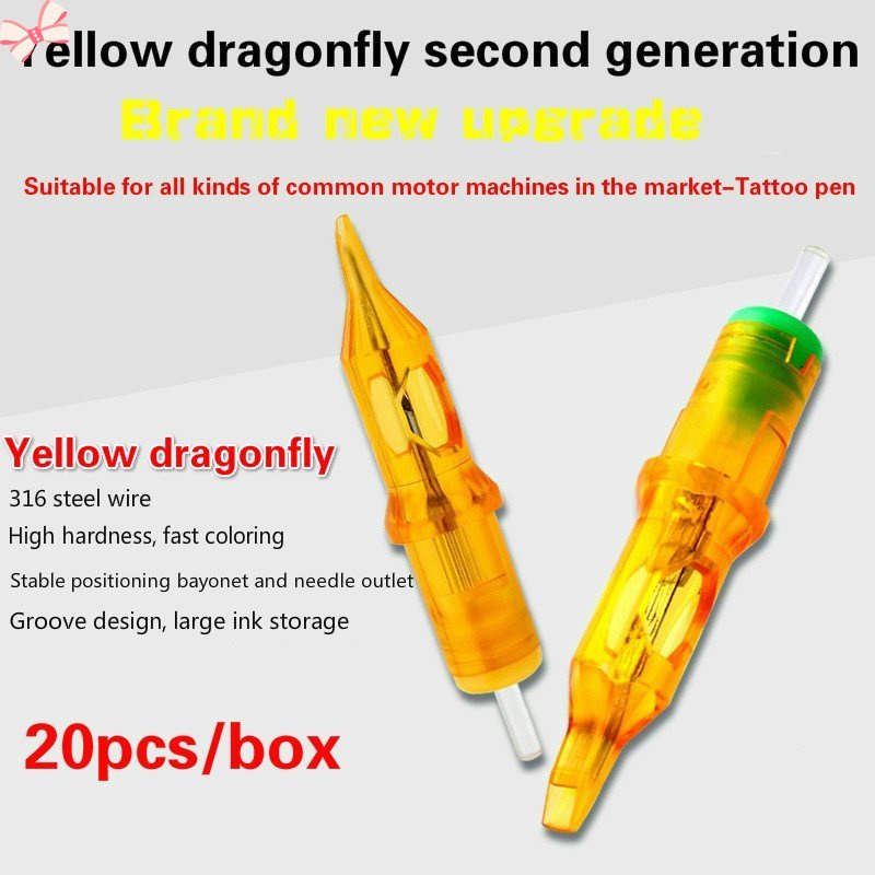 Hộp 20 Ống Silicone Khử Trùng Cho Máy Xăm RL / RS / RM / M1