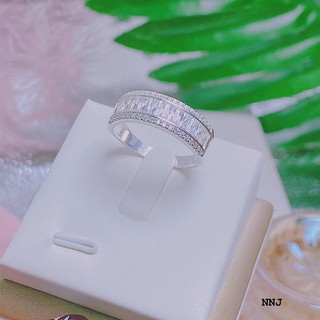Nhẫn bạc nữ mặt đá gate chất liệu bạc s925 MS008