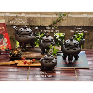 Lư xông trầm gốm Bát Tràng