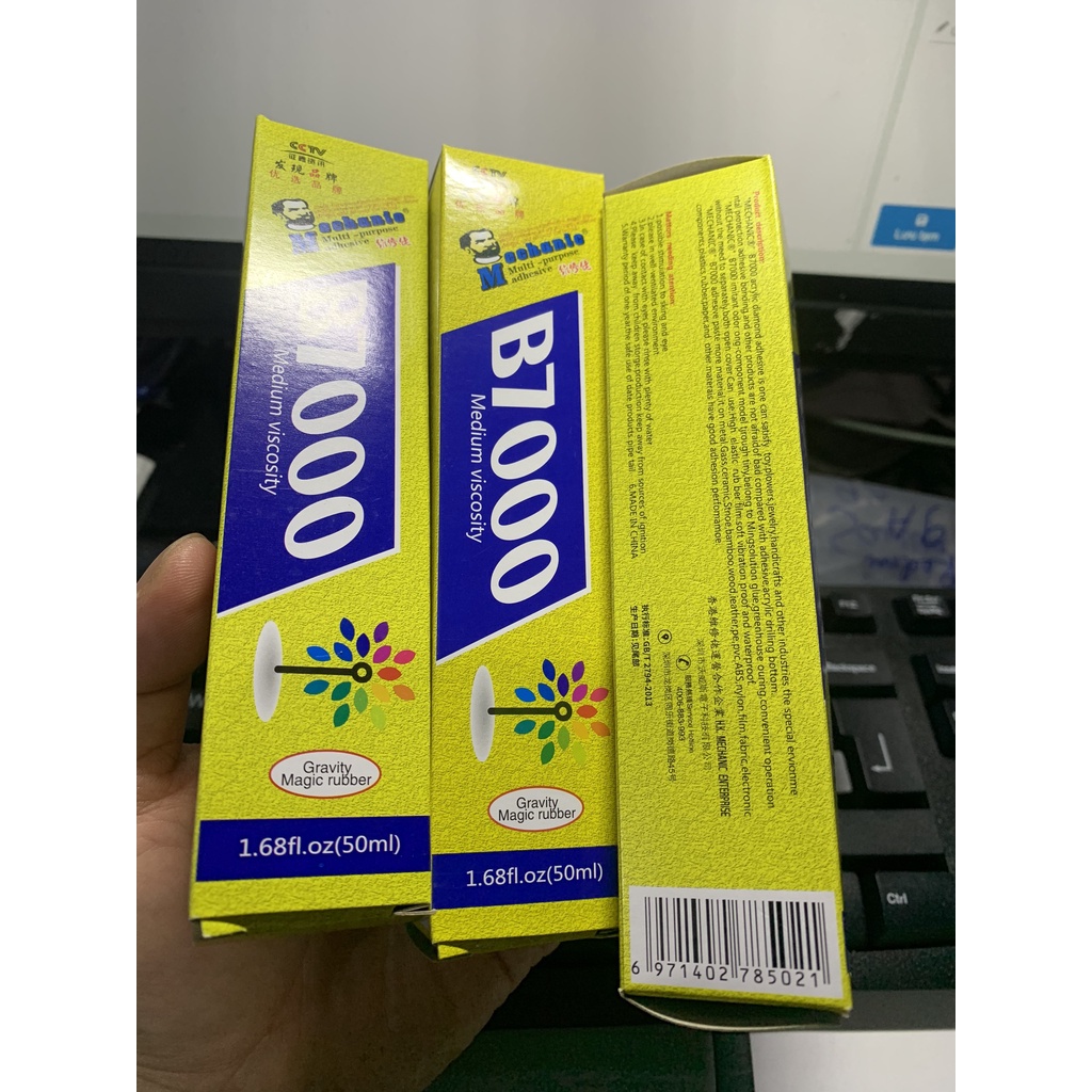keo dán màn hình, keo dán đa năng B7000 - 50ml