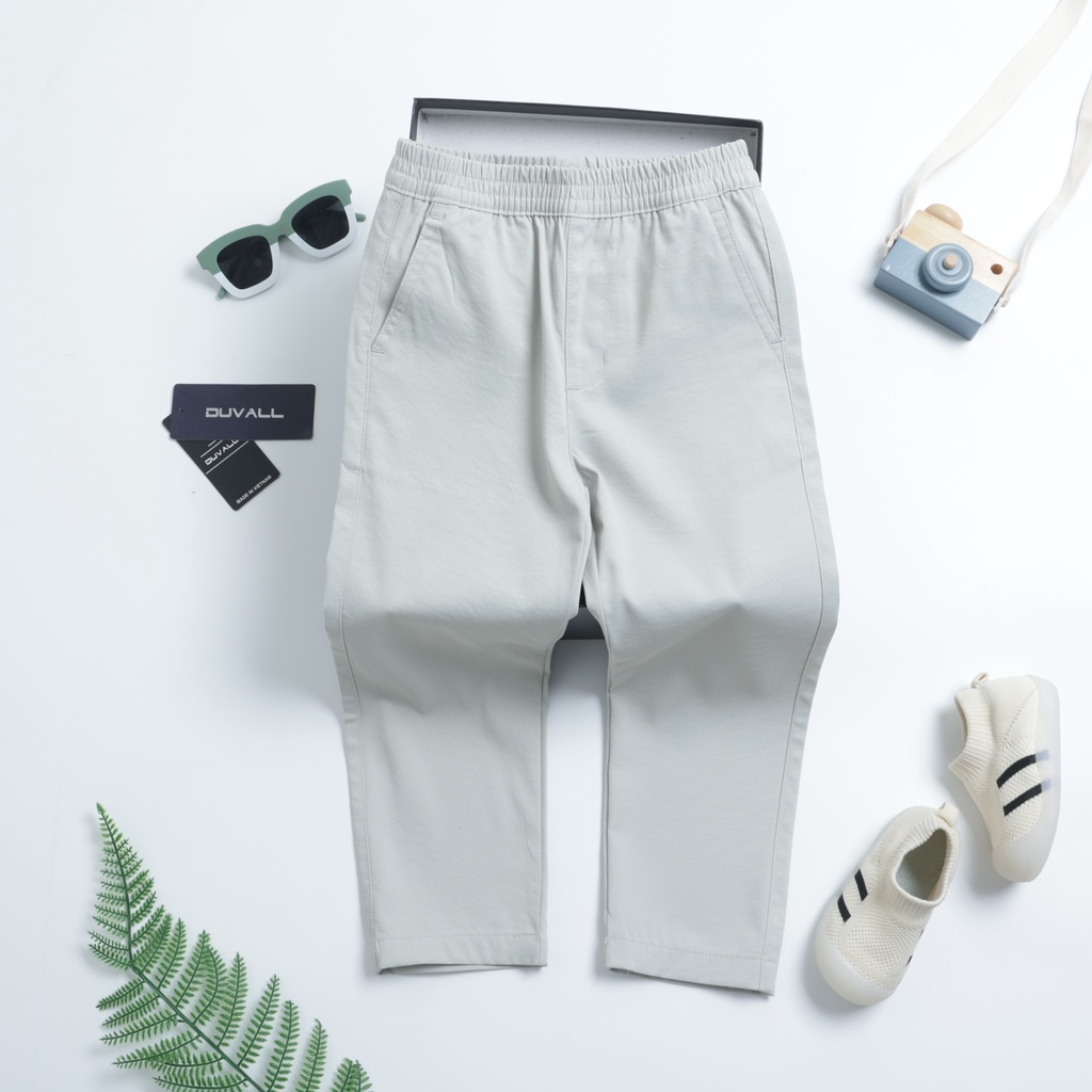 Quần Ống Suông Khaki cho Bé