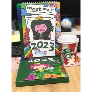 Lịch để bàn Starbucks 2023