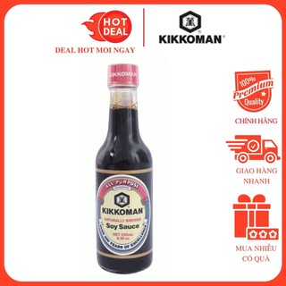 Nước tương kikkoman nhật bản chai 250ml - giữ nguyên hương vị đặc trưng
