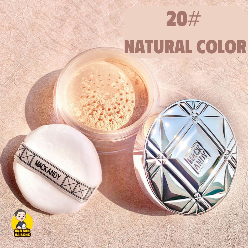 Phấn Phủ Kiềm Dầu MACK ANDY Creamy Lithe Permeate Loose Powder MK037