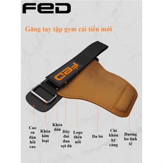 Găng tay tập gym FEIERDUN-YD-02 dây kéo lưng Lifting Straps (1 đôi)
