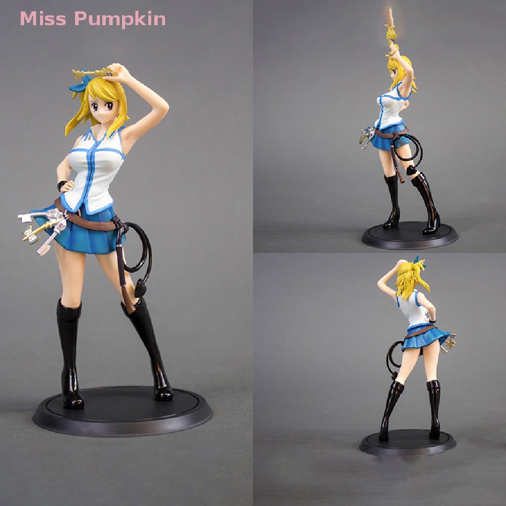 Set 2 Mô Hình Nhân Vật Phim Fairy Tail 15cm Bằng PVC