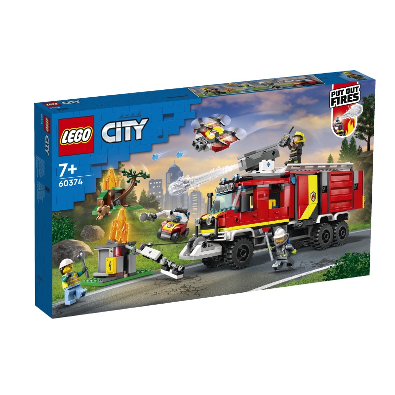 Đồ Chơi Lắp Ráp LEGO City Xe Cứu Hỏa Chuyên Dụng 60374 (502 chi tiết)