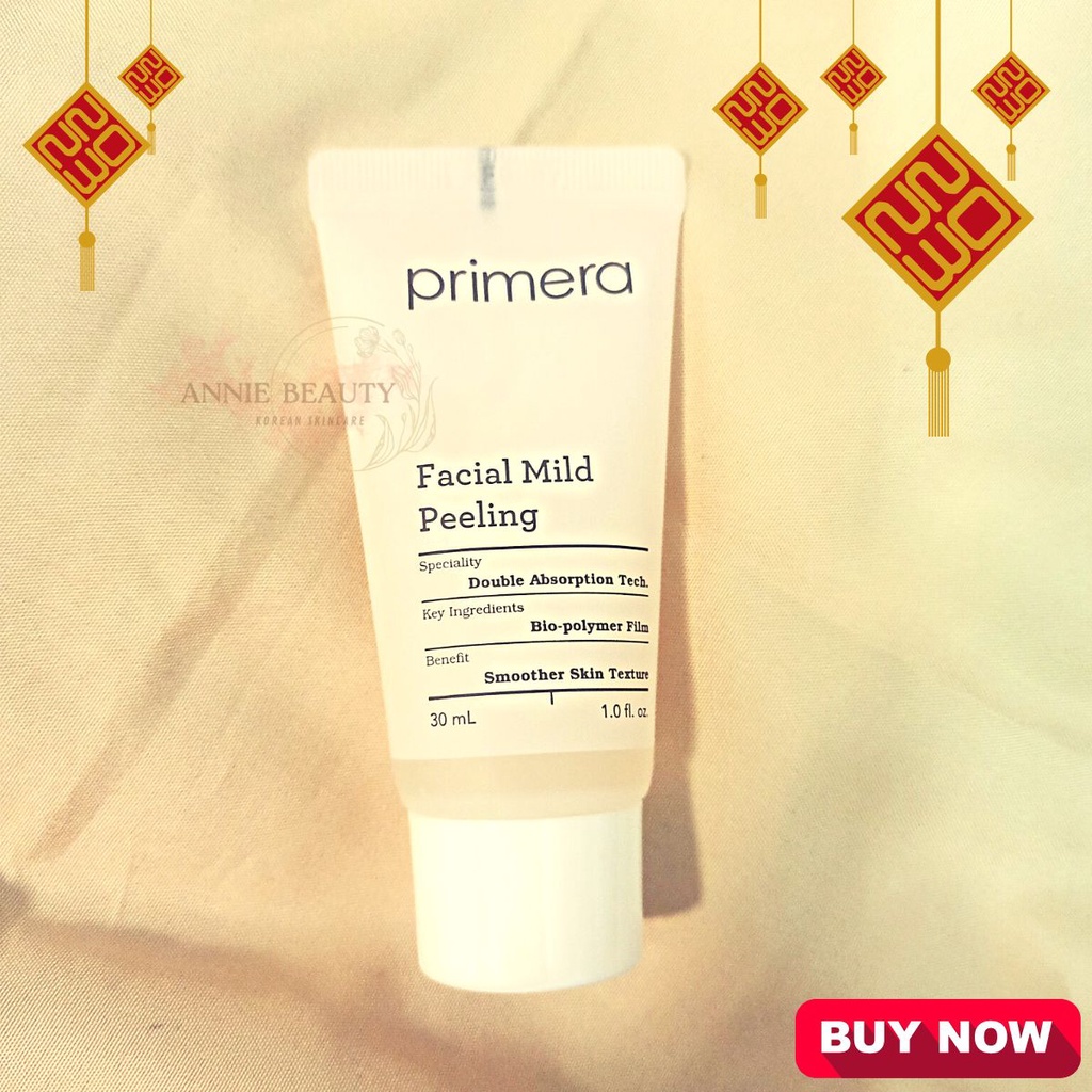 Tẩy tế bào chết Primera dạng gel tẩy da chết nhẹ nhàng dưỡng da mặt sạch thoáng lại giữ ẩm cho da mềm mại không kích ứng