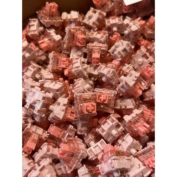 Mua Công tắc phím cơ jelly dâu v4/ switch jelly strawberry v4 cho bàn phím cơ giá rẻ nhất TecKi.Vn