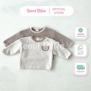 Áo phông túi ngực Toto cho bé Bebeholic made in Korea