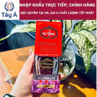 [CHÍNH HÃNG] - SAFFRON TÂY Á Bahraman Super Negin - 3gram - nhuỵ hoa nghệ tây - Nhập khẩu độc quyền từ Iran