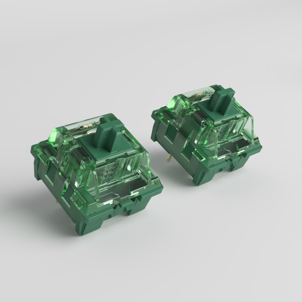 Switch thay nóng cho bàn phím cơ AKKO CS switch| AKKO  Matcha Green LUBED  - Hàng Mai Hoàng