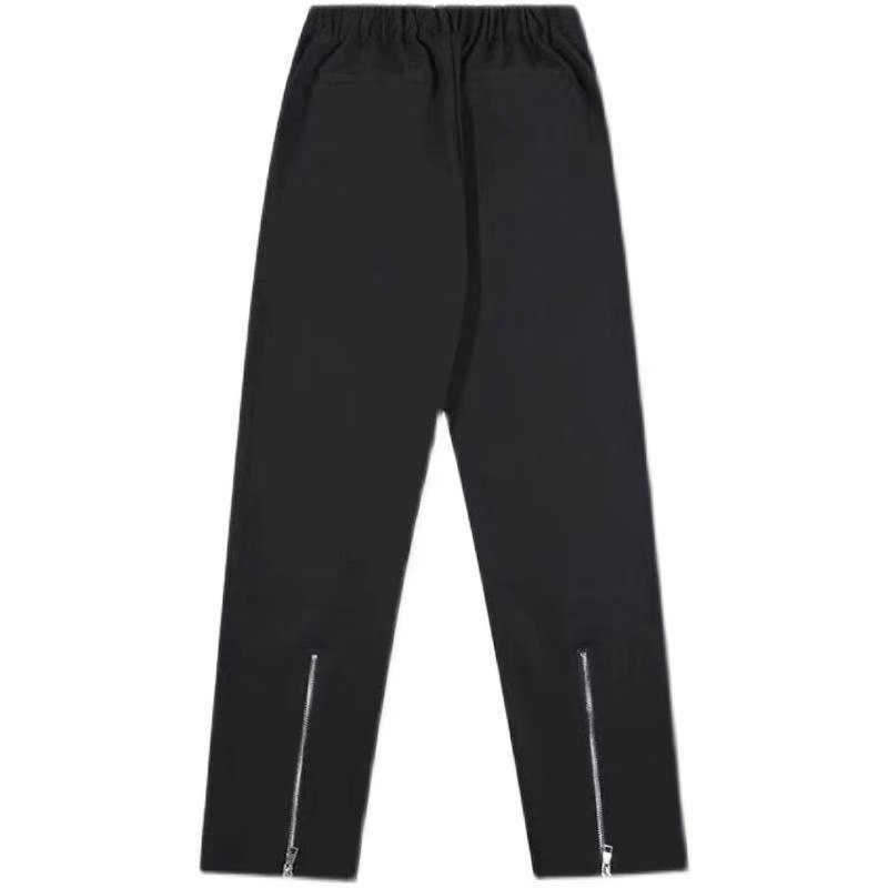 Quần jean có zipper sau ống phong cách streetwear Quixotic