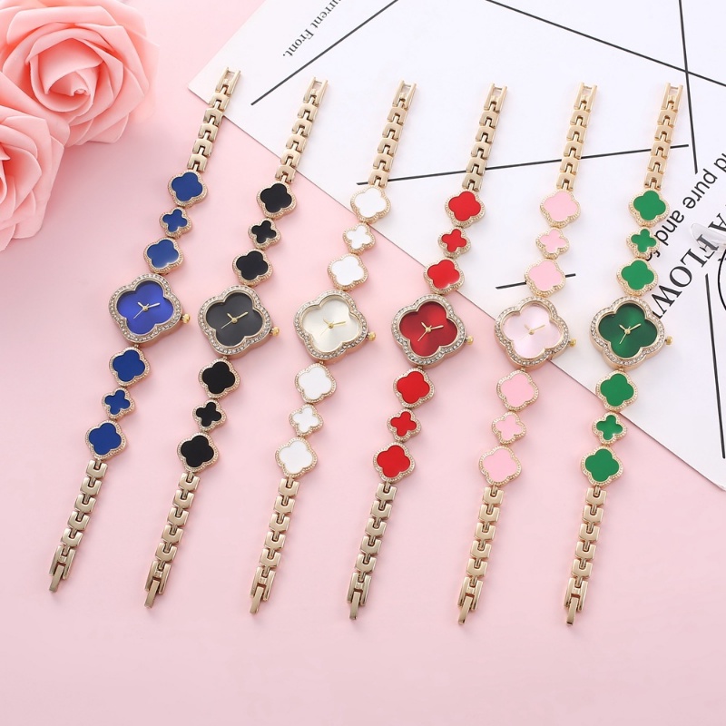 Đồng Hồ Đeo Tay Mặt Hình Trái Tim Đính Đá Thời Trang Cho Nữ