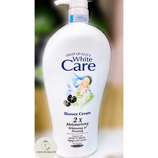 Sữa tắm dê white care nhân đôi làm trắng, dưỡng ẩm, mịn da malaysia