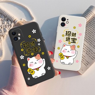 Ốp Điện Thoại Mềm Chống Sốc Hình Mèo Thần Tài Cho Realme 7i 9i 8i 5i 6i 6 5 7 8 Pro Narzo 50i C12 C25 Realme Q3 Narzo 30 V13
