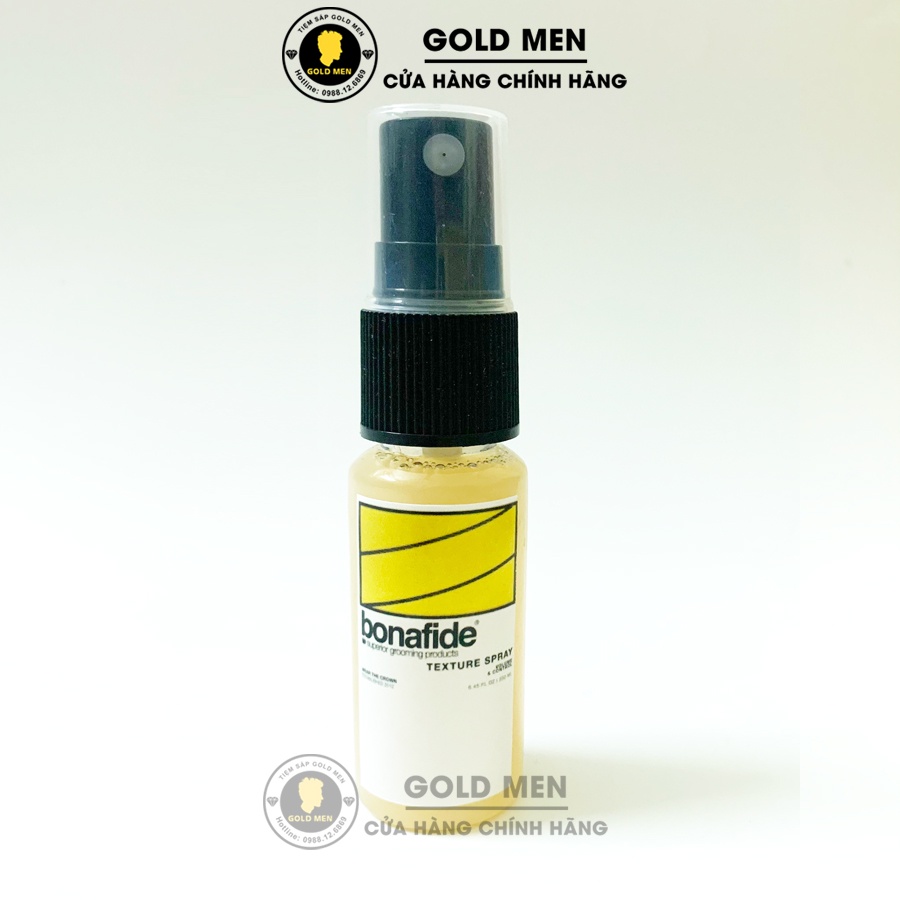 Xịt tạo phồng Bona Fide Spray Texture USA Prestyling