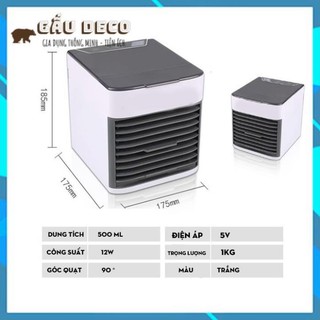 Quạt Đá Điều Hòa Hơi Nước Mini Để Bàn - Máy Điều Hòa Mini