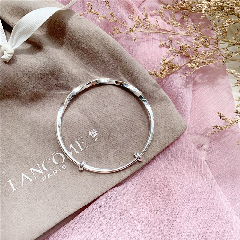 Vòng Đeo Tay Dạng Xoắn Mobius Phong Cách Mới Đơn Giản Ins Niche Thiết Kế Hình Tròn Gợn Sóng Không Đầu Trái Tim