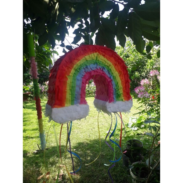 Pinata đập kẹo Cầu vồng- Trò chơi tiệc tập thể cực vui nhộn
