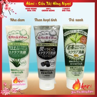 Sữa rửa mặt tẩy tế bào chết Nhật Bản Utena Everish 135g