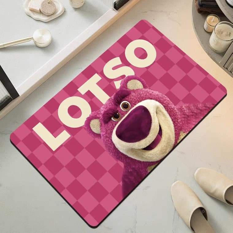 [CHÍNH HÃNG]Thảm lau chân silicon siêu thấm hút nước - Chống trượt, siêu mềm dày dặn (kích thước 60 x 40 cm)