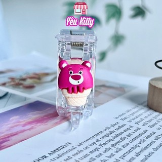 KẸP TÓC 3 RĂNG GẤU DÂU LOTSO