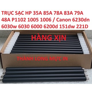 Combo 5 Trục sạc 35A 85A 83A 78A Trục cao su Canon 6230dn 6030w 6200d 6030 151dw 6000 HP P1102 M1132 M125 M127 1005