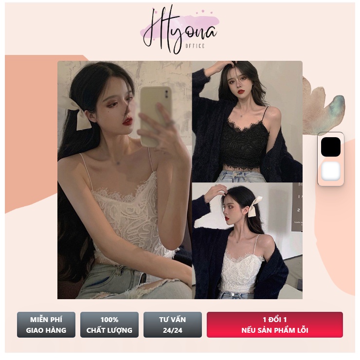 Áo Nữ Croptop Ren - Áo Croptop Ren - Áo Bra Sexy