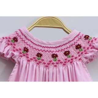 ĐẦM SMOCK HỒNG