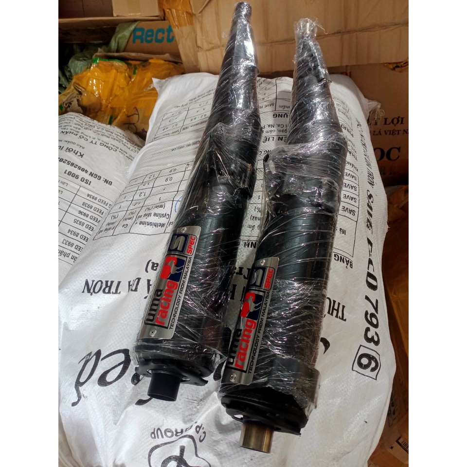 Pô uma tem bấm lắp xe exciter 150