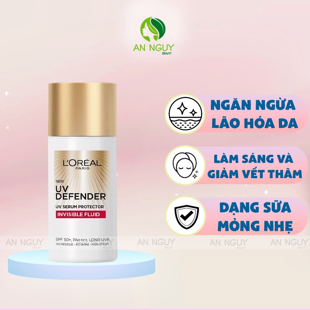 Kem Chống Nắng L Oreal Paris X20 Thoáng Da Mỏng Nhẹ UV Defender Serum