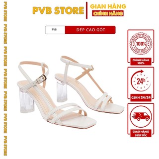 Dép Sandal cao gót PVB STORE - Sandal cao gót 7 phân, Sandal nữ đi học hotrend chuẩn size 3 màu