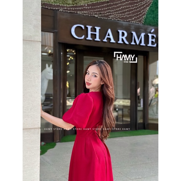 Đầm Nơ Trước Dài