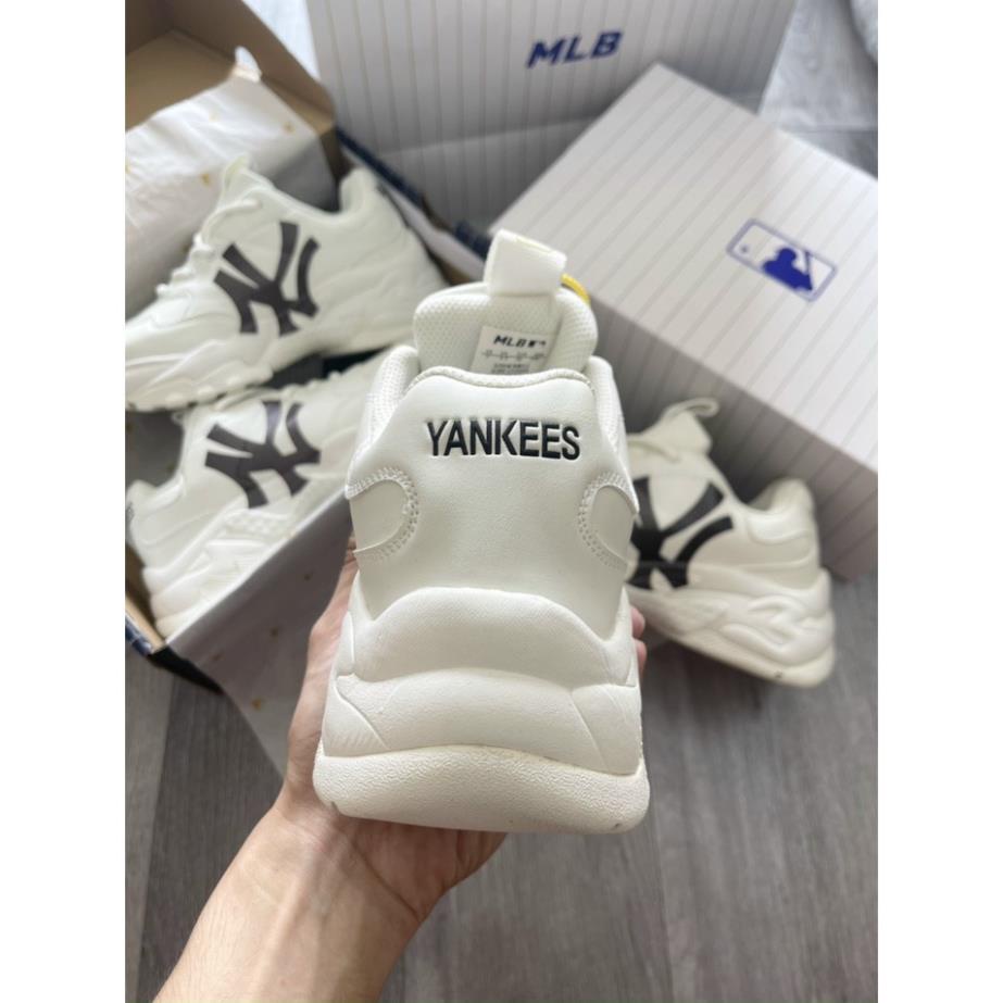 Giày 𝐌𝐋𝐁 Boston, Ny, LA Hot Hit, Giày Thể Thao Tăng Chiều Cao 𝐌𝐋𝐁 NY chữ đen bản đẹp