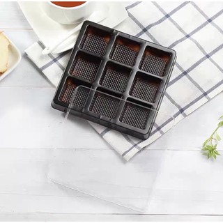 Khay nhựa đựng kẹo socola 9v, nama socola