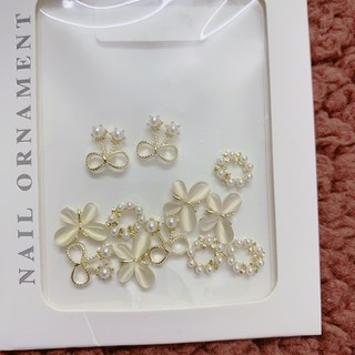 Phụ kiện charm đá gắn móng, charm gắn móng, charm nail đẹp