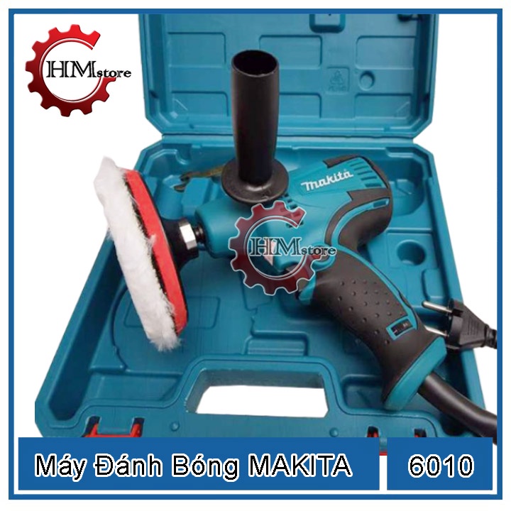 Máy đánh bóng makita 6010, công suất 600w - Máy đánh bóng xe, máy đánh bóng ô tô, máy đánh bóng mini