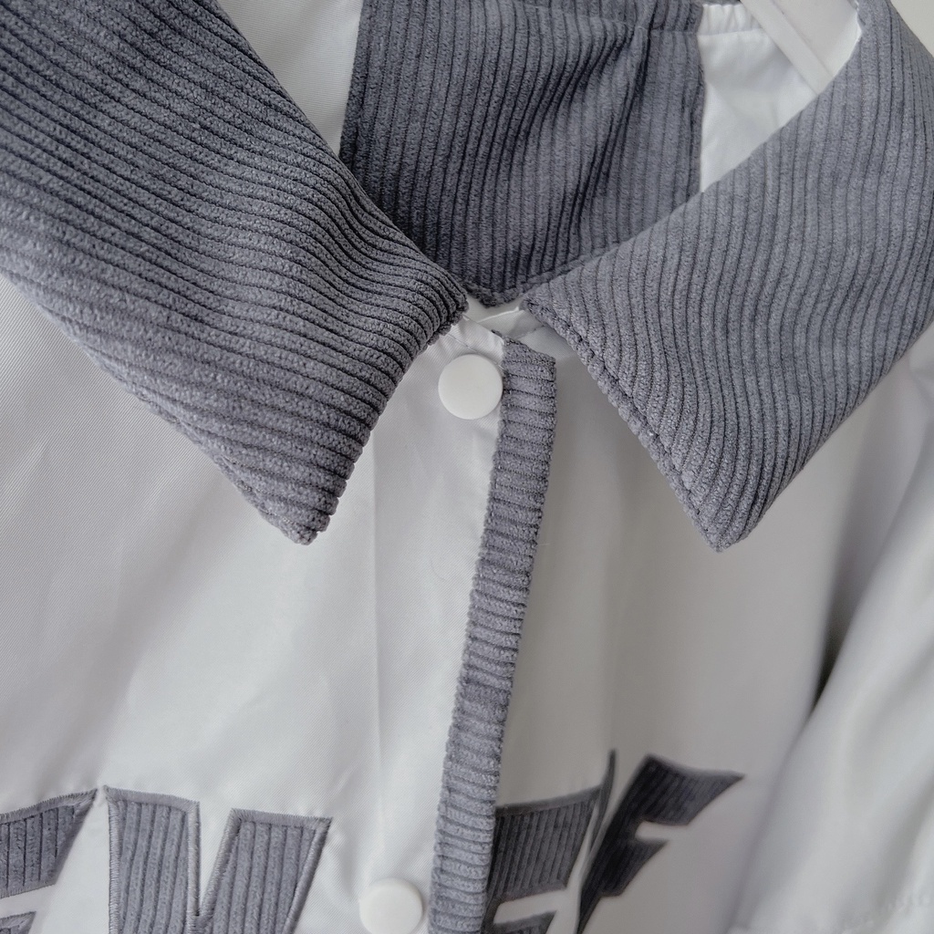 [sẵn]Áo khoác dù tay dài thêu chữ RFV có túi trong (ảnh thật tại shop) TanaziCloset