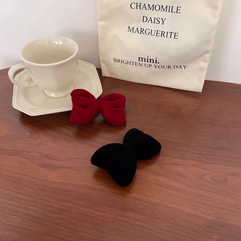 Kẹp Tóc Hàn Quốc Nơ Lông Phụ Kiện Thời Trang Cho Nữ AB224