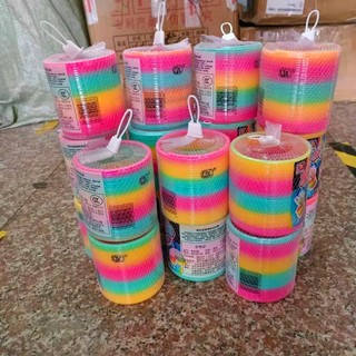 Đồ chơi lò xo cầu vồng size lớn