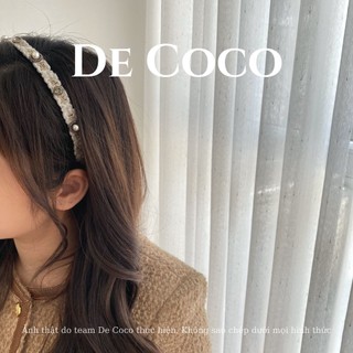 Bờm tóc nữ DECOCO ACC Abi bản nhỏ đính đá DECOCO ACC ACCESSORIES