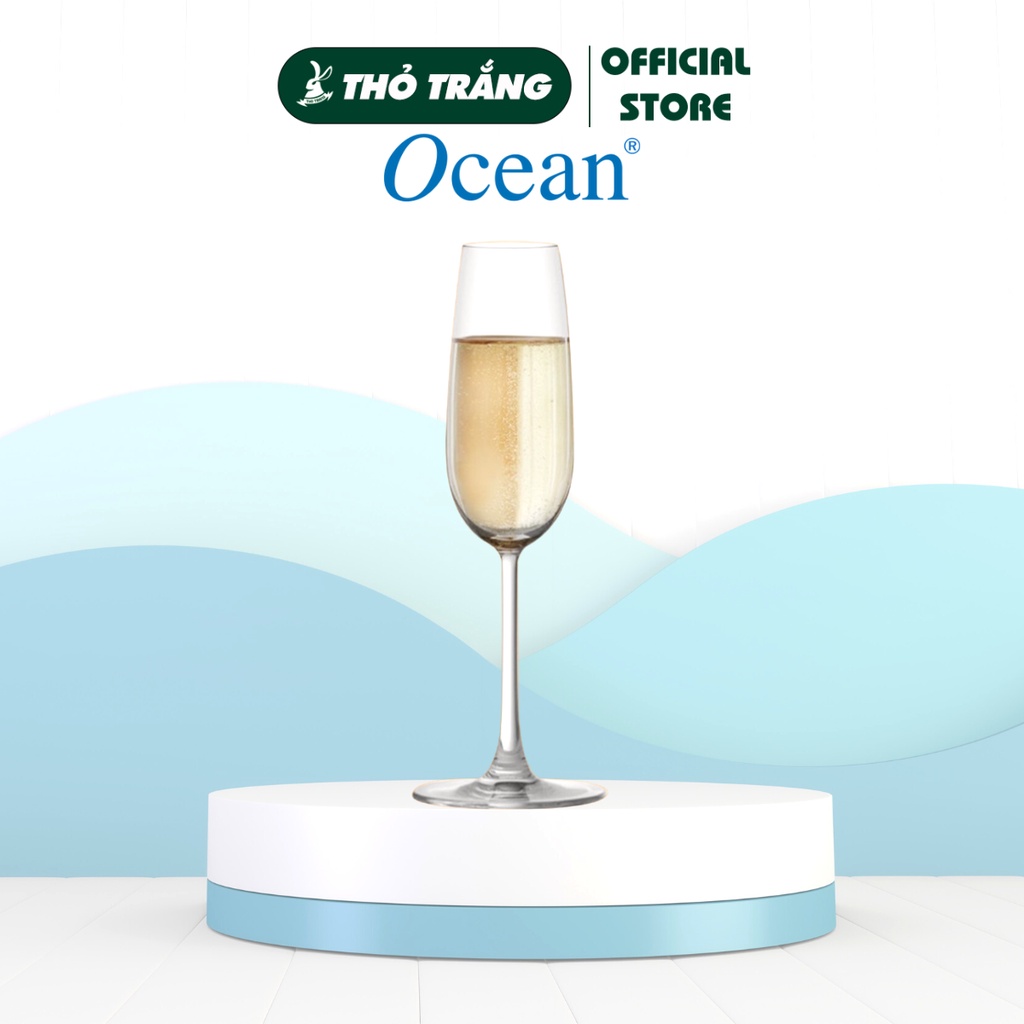Ly rượu Ocean Madison Flute Champ 210ml-1015F07