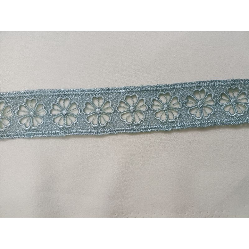 REN COTTON HỌA TIẾT HOA BẢN 4CM