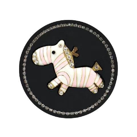 Miếng Lót Hốc Để Cốc Nước Đính Đá Họa Tiết Con Vật Dễ Thương Trang Trí Xe Ô Tô