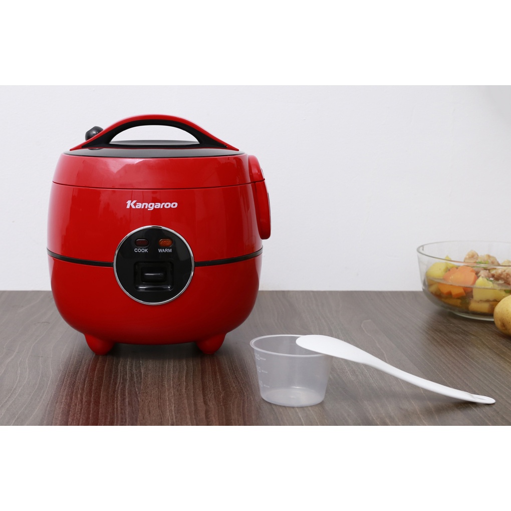 Nồi cơm điện Kangaroo 1.2 lít KG822 -trưng bày 95-99% - Số Người Ăn 2 - 4người